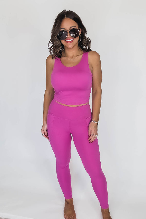 Venice Cloud New Orchid Depth Light Sculpt High-Waisted Leggings