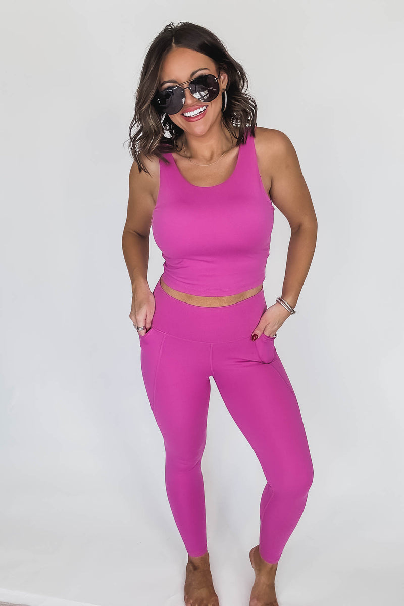 Venice Cloud New Orchid Depth Light Sculpt High-Waisted Leggings
