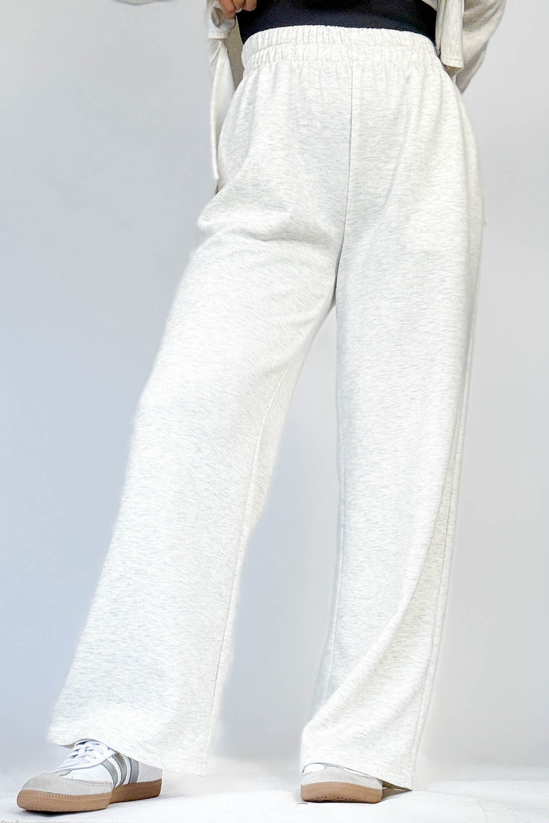 Heather Vanilla Scuba Pants