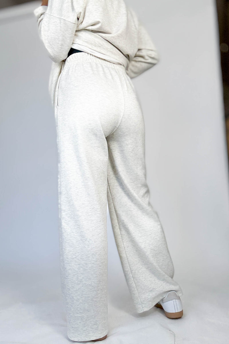 Heather Vanilla Scuba Pants
