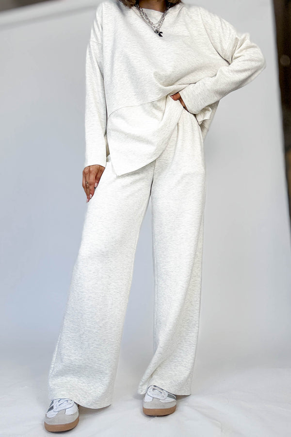 Heather Vanilla Scuba Pants