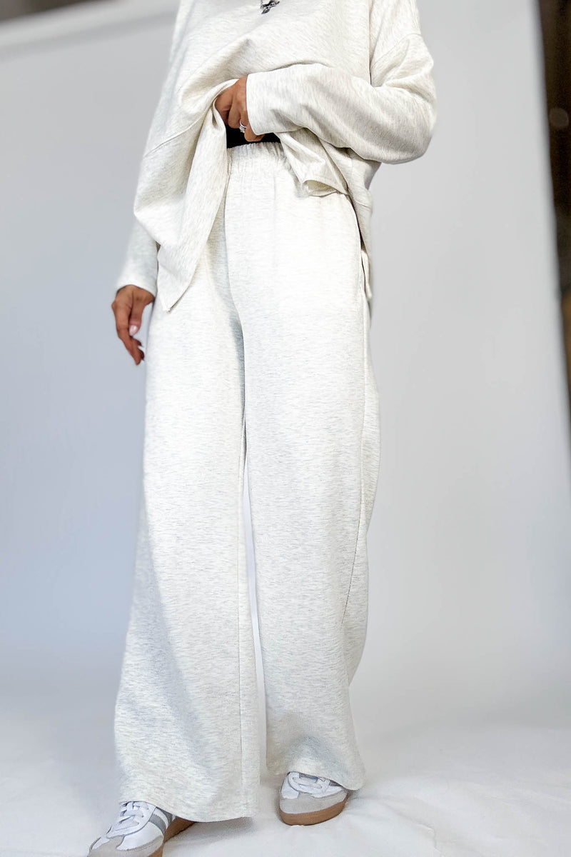 Heather Vanilla Scuba Pants