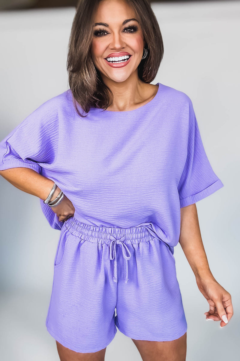 Sparrow Lavender Airflow Shorts