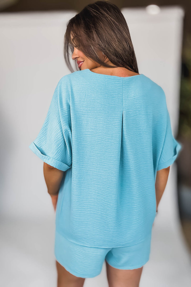 Sparrow Dusty Teal Airflow Top
