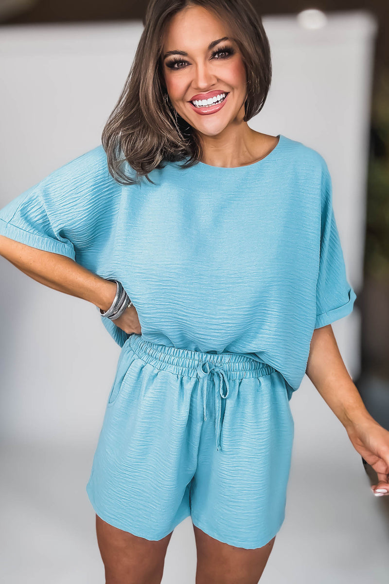 Sparrow Dusty Teal Airflow Shorts