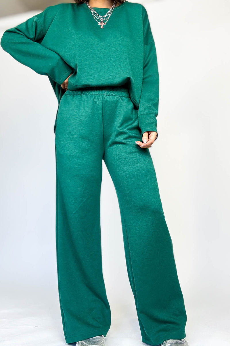 Hunter Green Scuba Pants