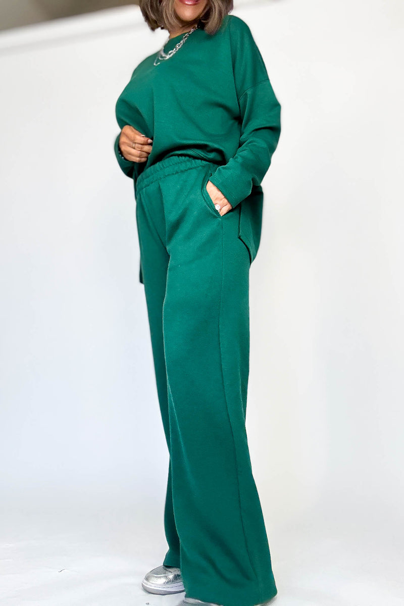 Hunter Green Scuba Pants
