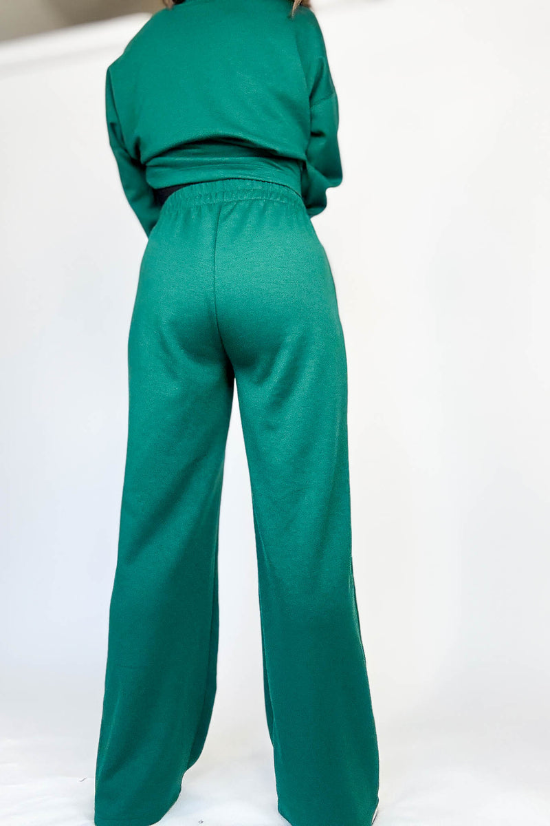 Hunter Green Scuba Pants