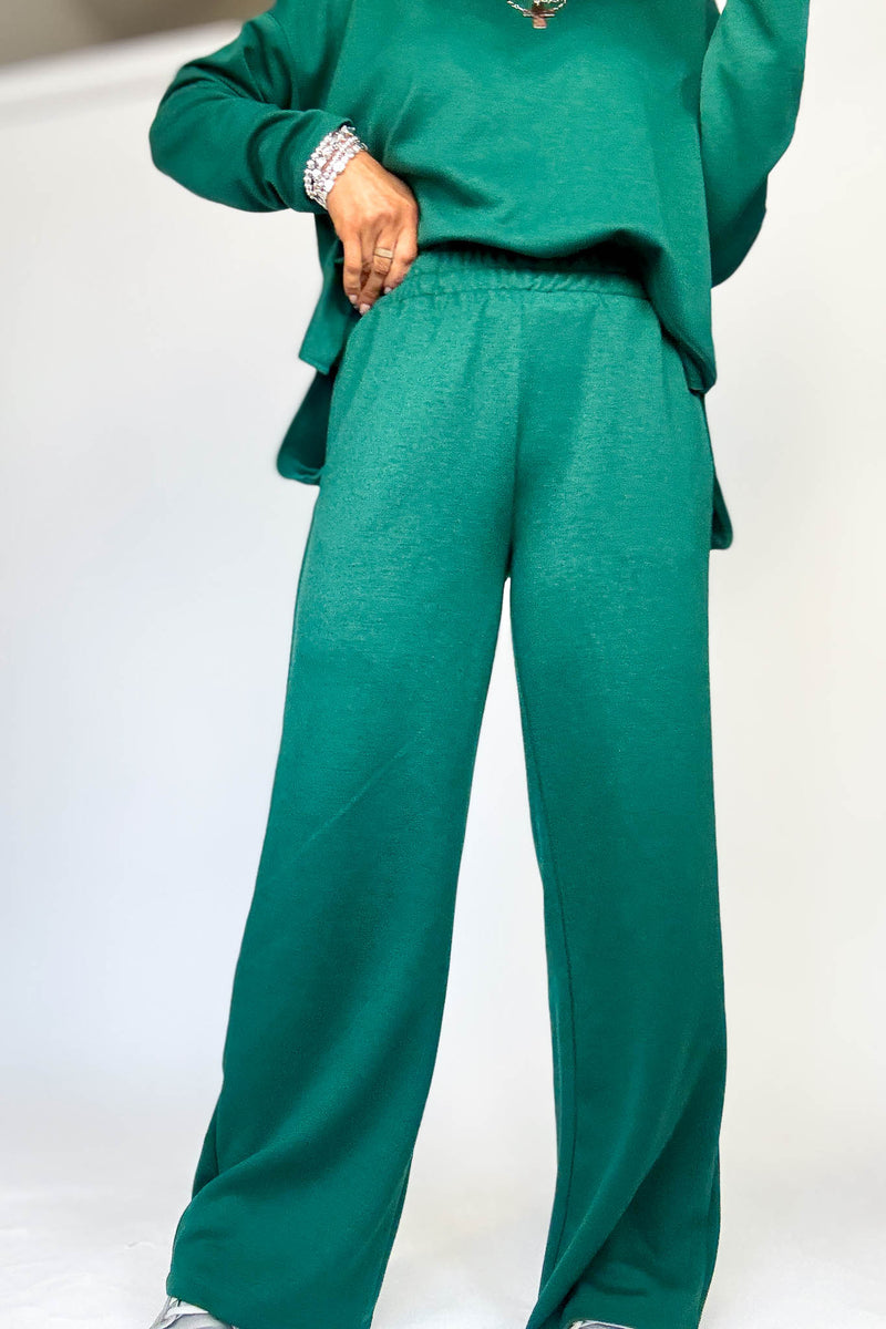 Hunter Green Scuba Pants