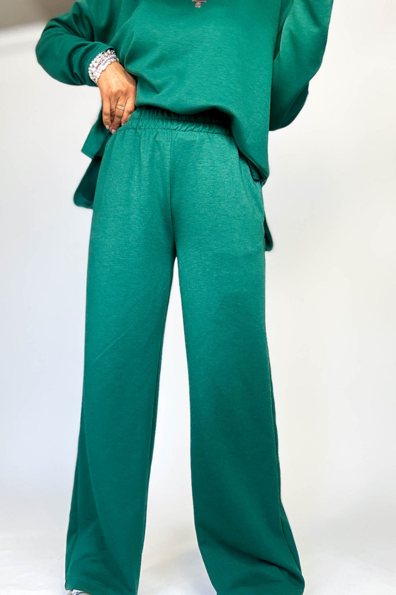 Hunter Green Scuba Pants