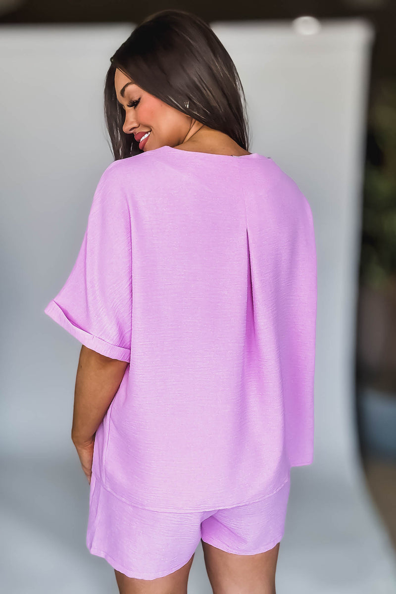 Sparrow Mauve Airflow Top