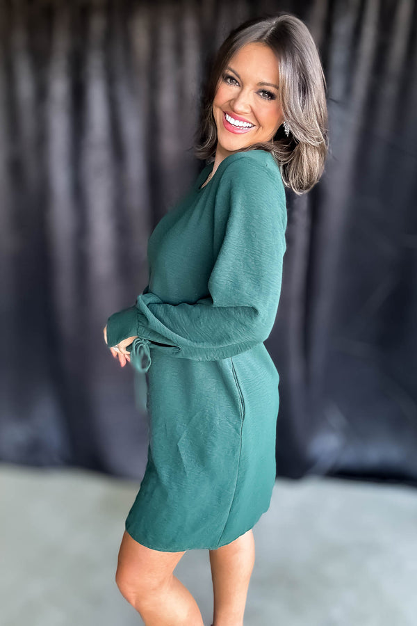 Holly Jolly Green Dress
