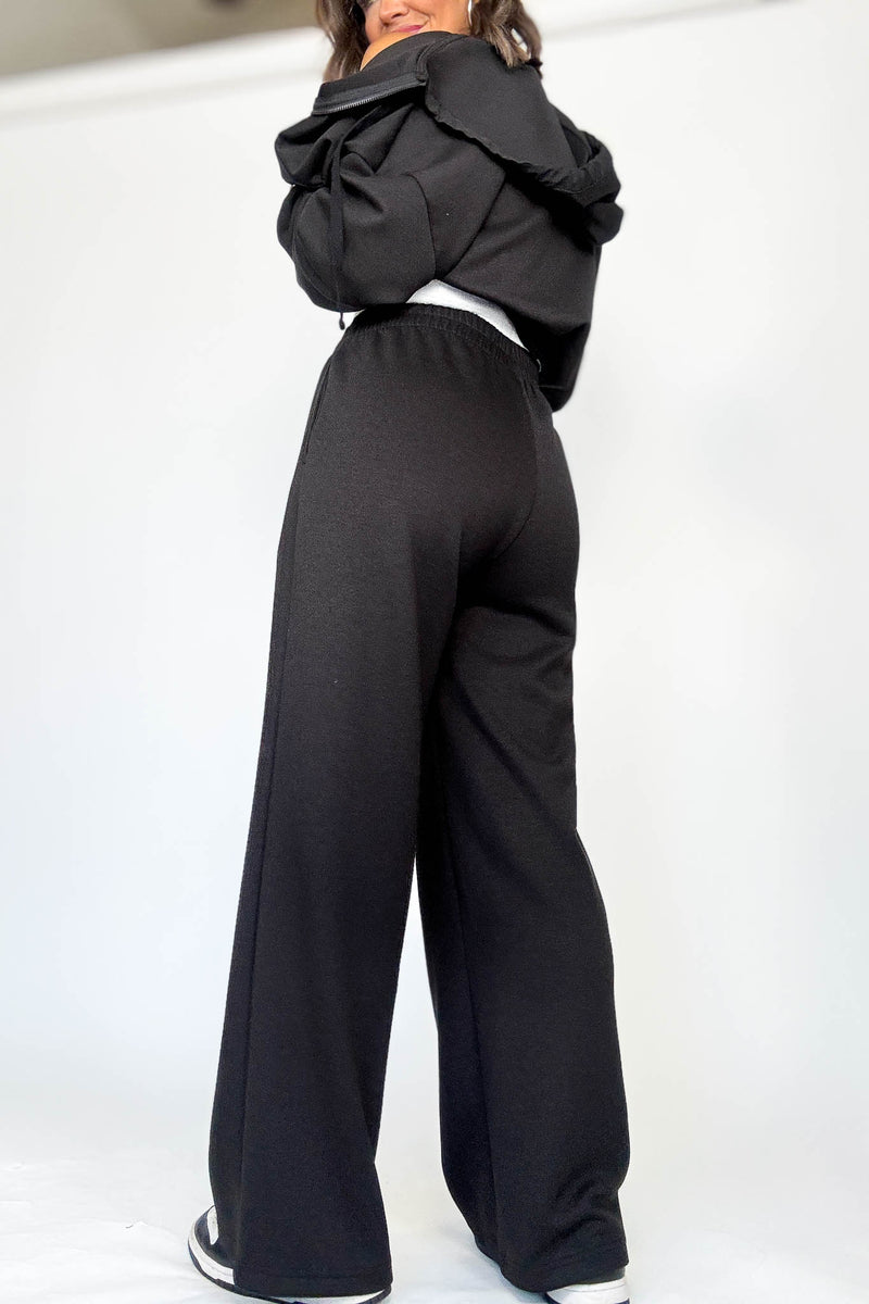 Black Scuba Pants
