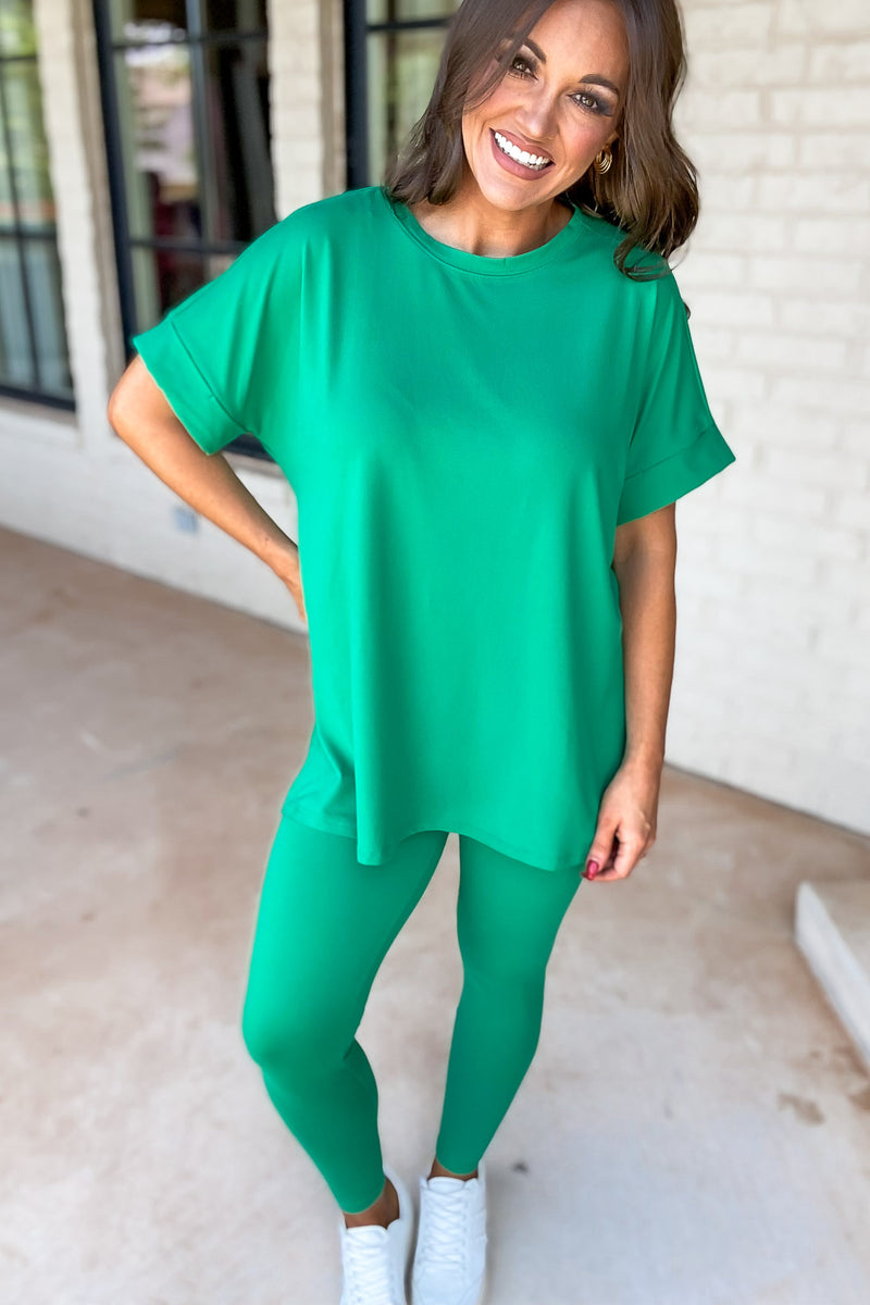 Believe In Yourself Super Soft Kelly Green Set