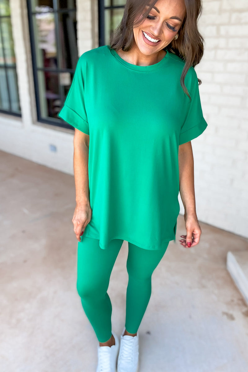 Believe In Yourself Super Soft Kelly Green Set