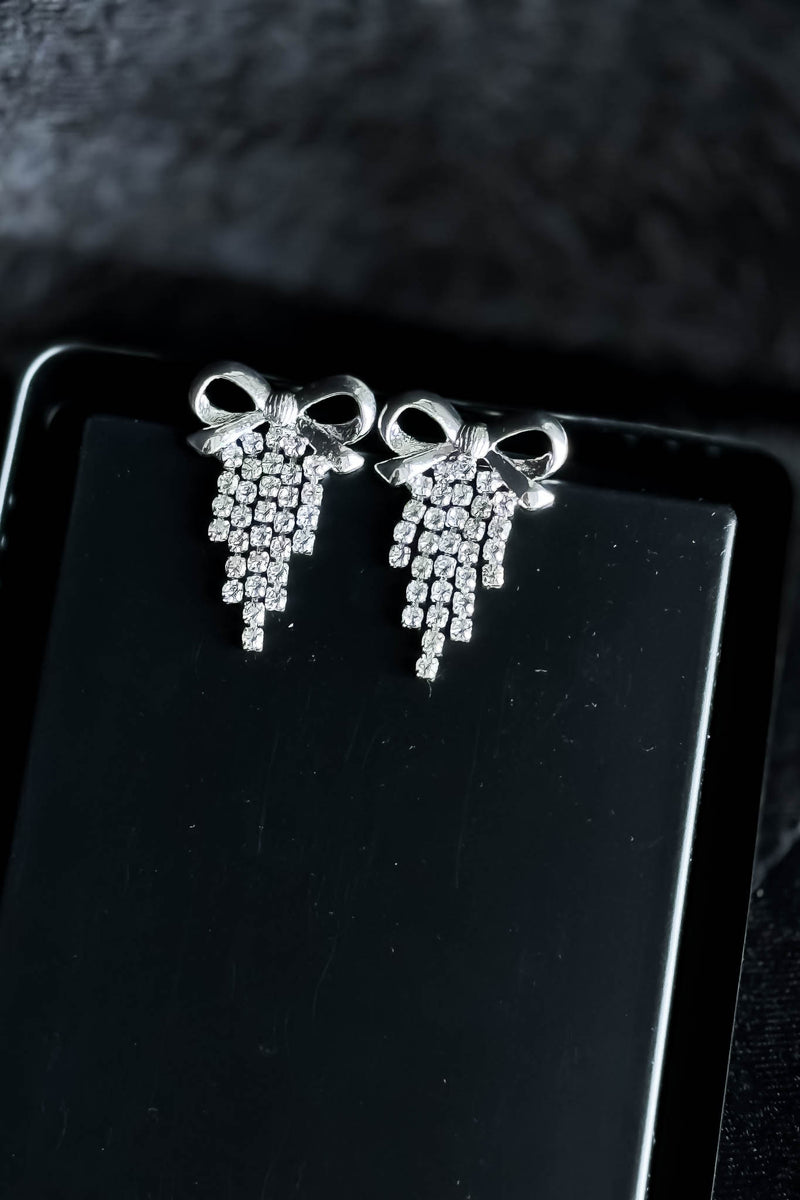 Silver Dazzling Bows