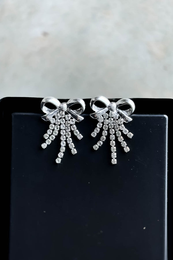 Silver Dazzling Bows