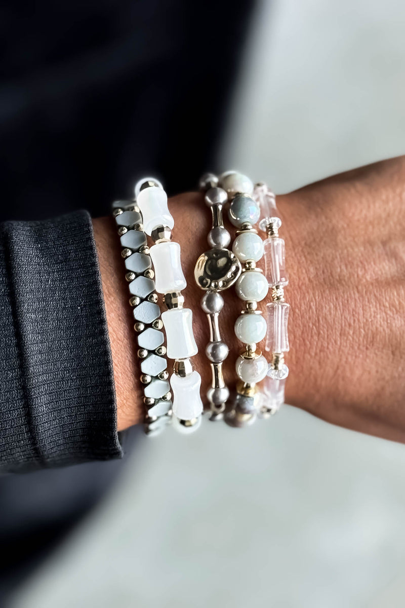 Erimish Foggy Bracelet Stack