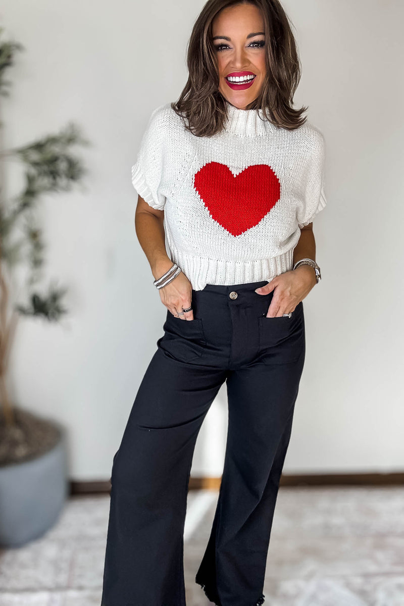 Sweetheart Heart Sweater
