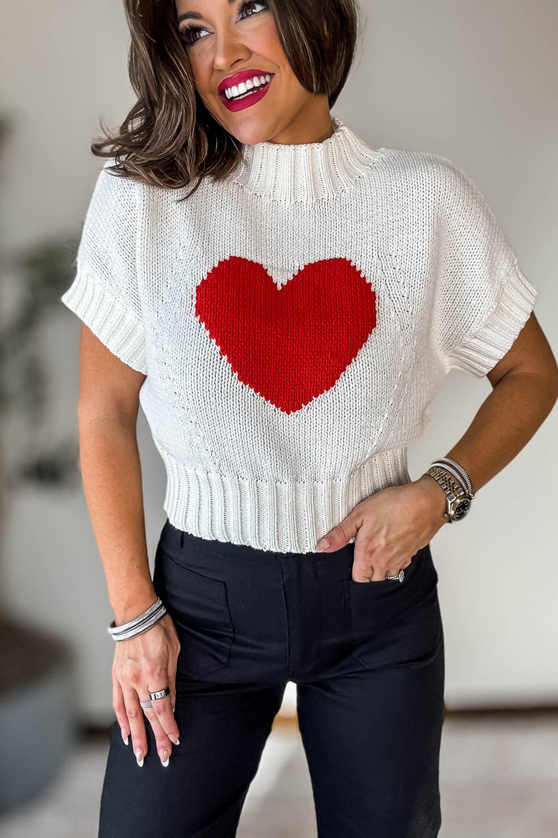 Sweetheart Heart Sweater