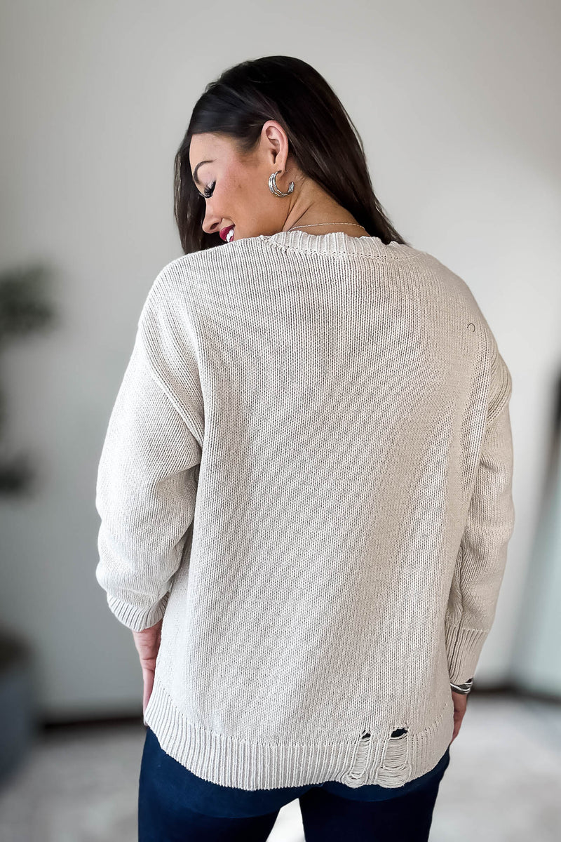 Cherry Print Sweater Top