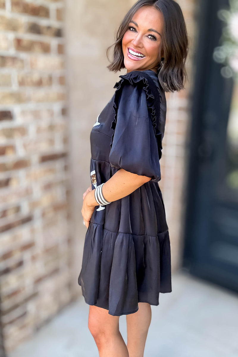 Sequin Martini Embellished Dress