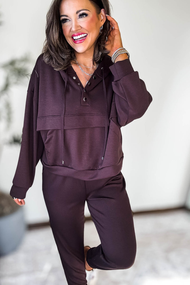 Double Soft Chocolate Cuff Pant