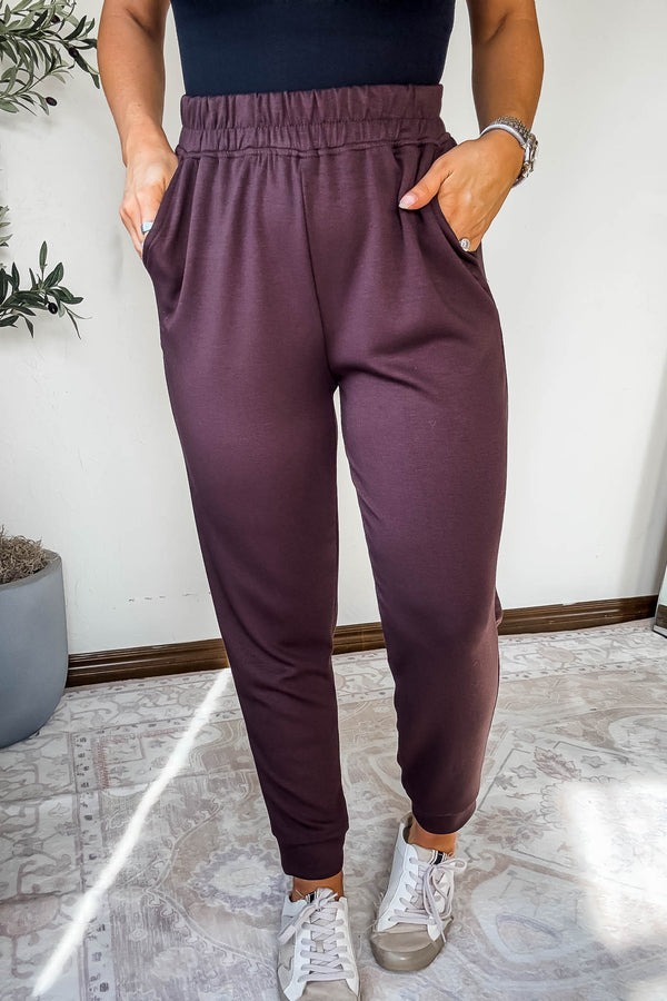 Double Soft Chocolate Cuff Pant