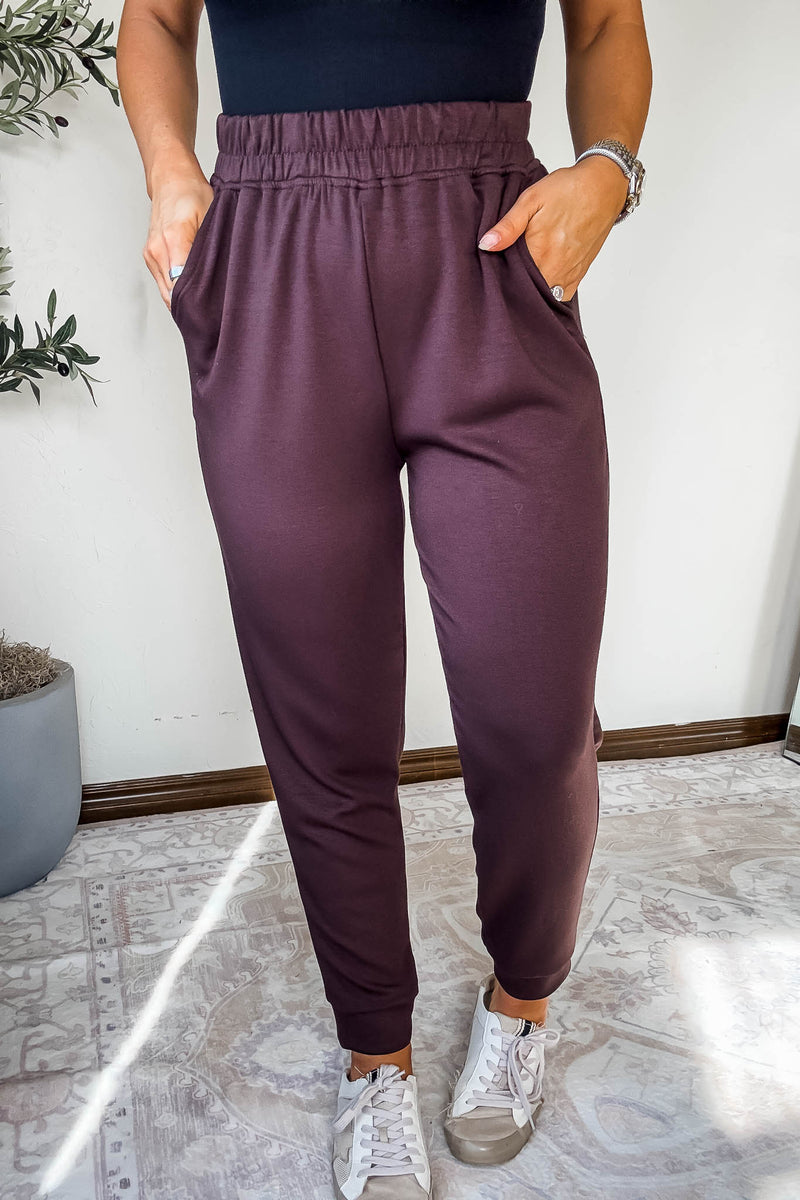 Double Soft Chocolate Cuff Pant