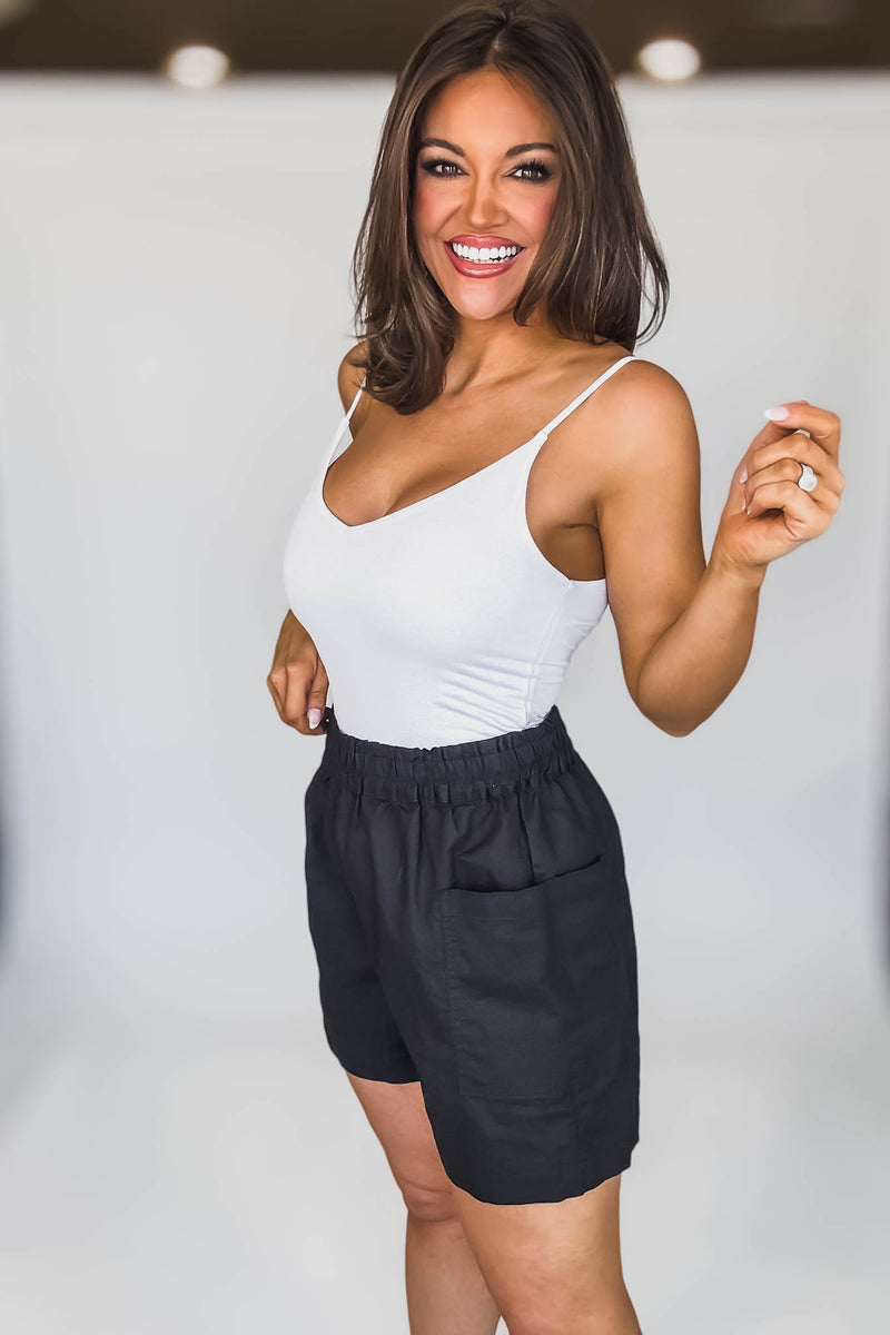Brianna Black Shorts