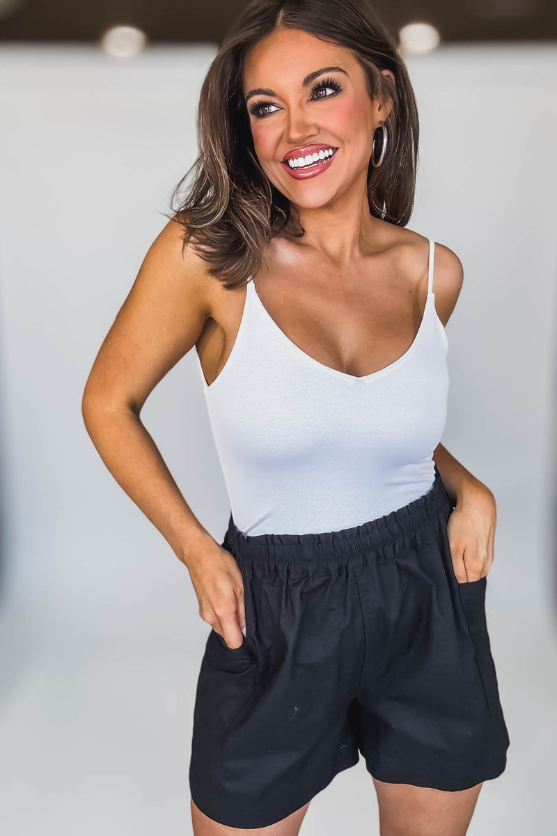 Brianna Black Shorts