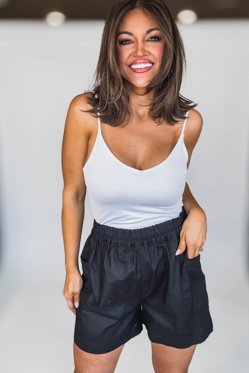 Brianna Black Shorts