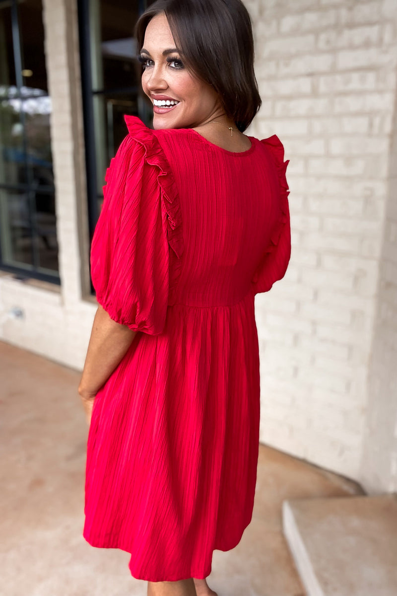 Covered By Love Red Dress