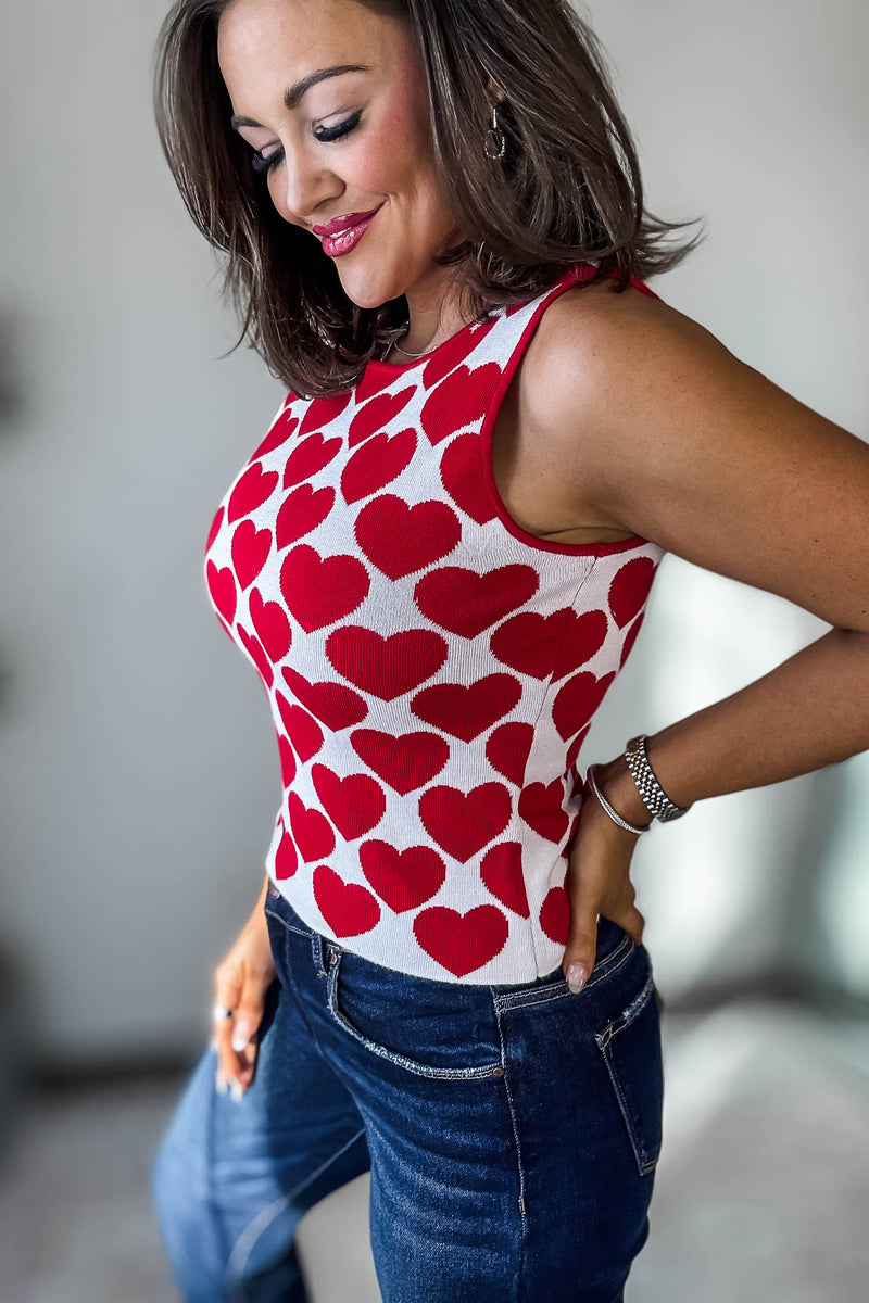 Love That Sweater Sleeveless Top