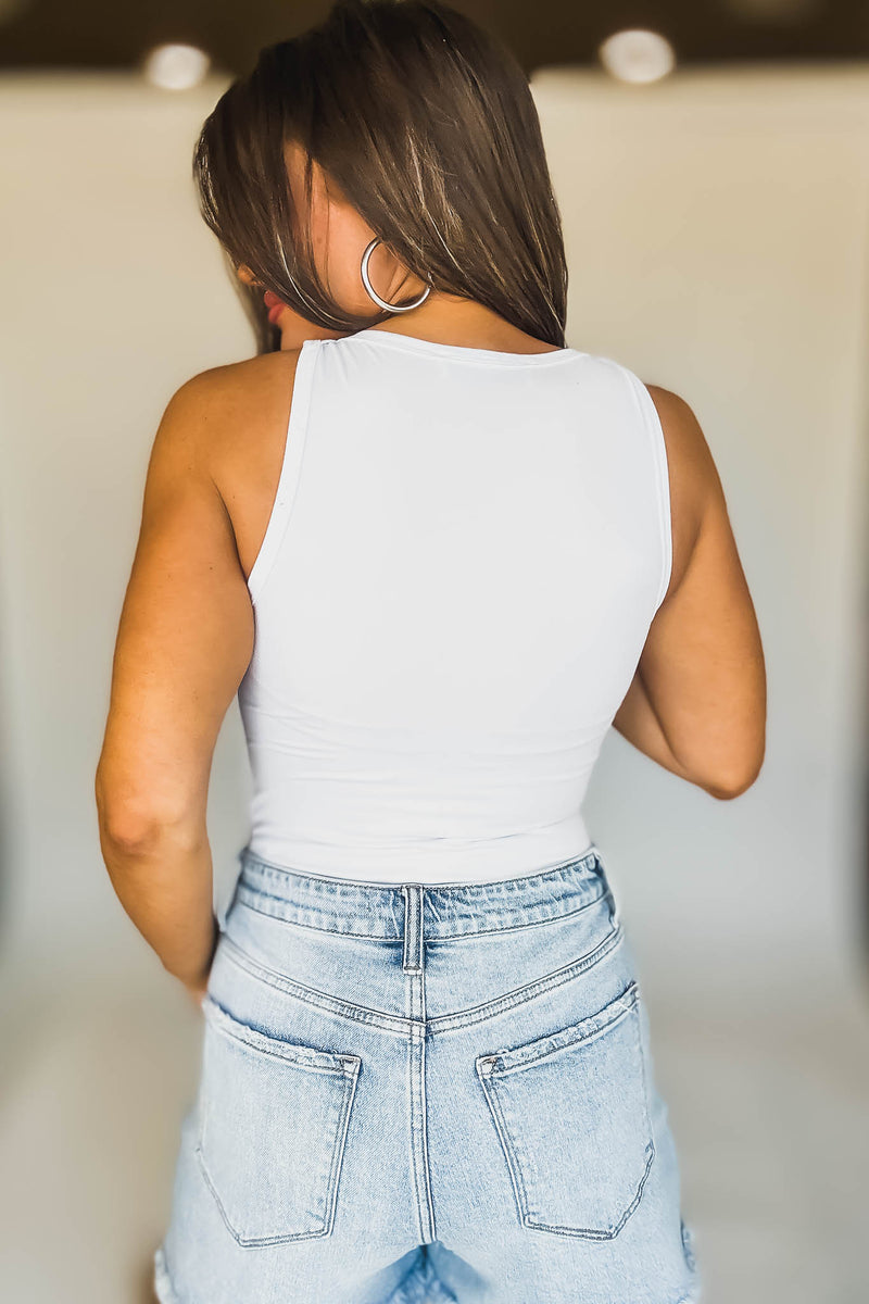 Caylie White Bodysuit