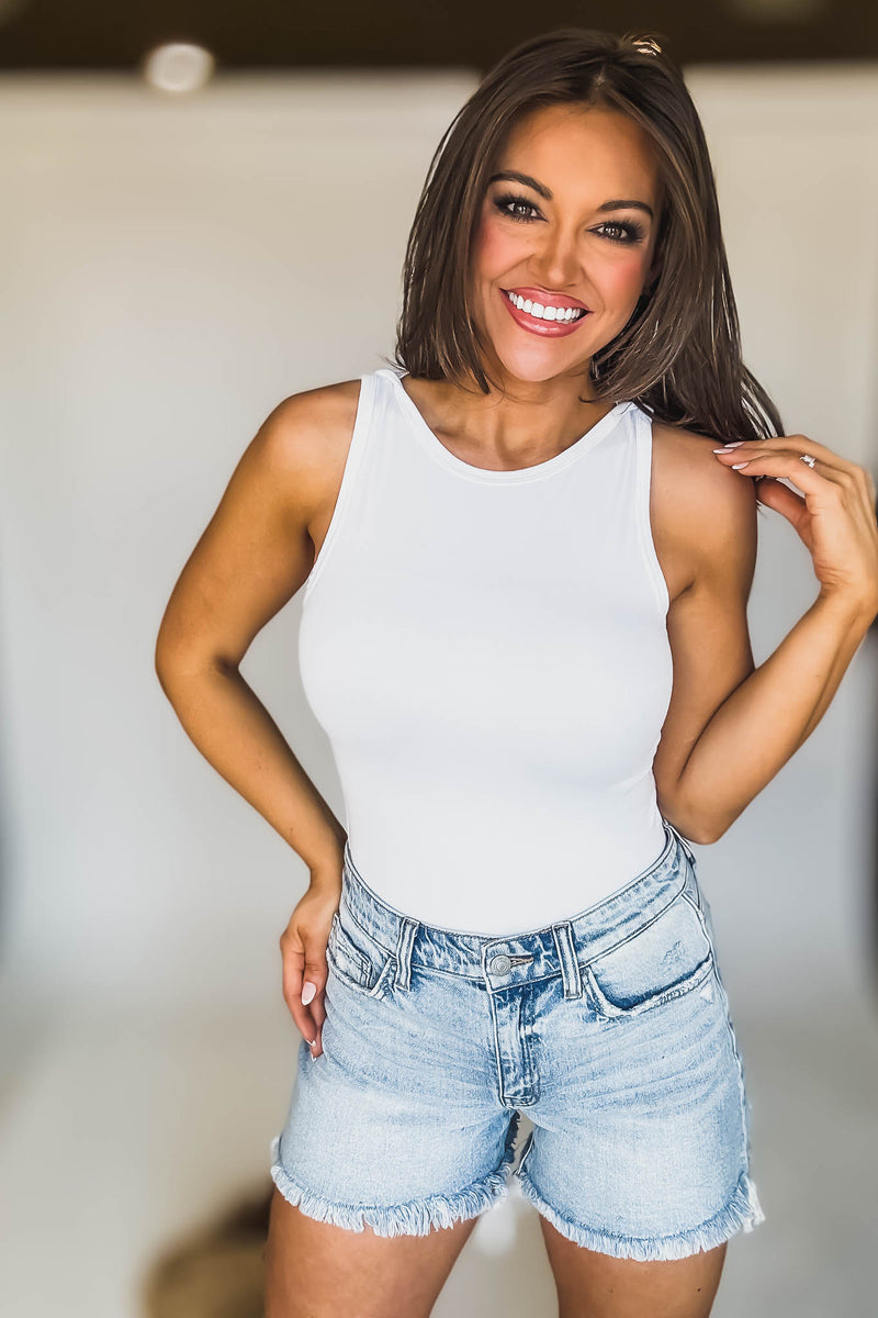 Caylie White Bodysuit