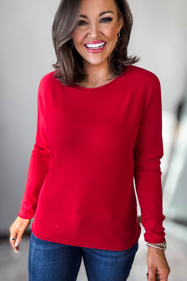 Ruby Round Neck Basic Sweater