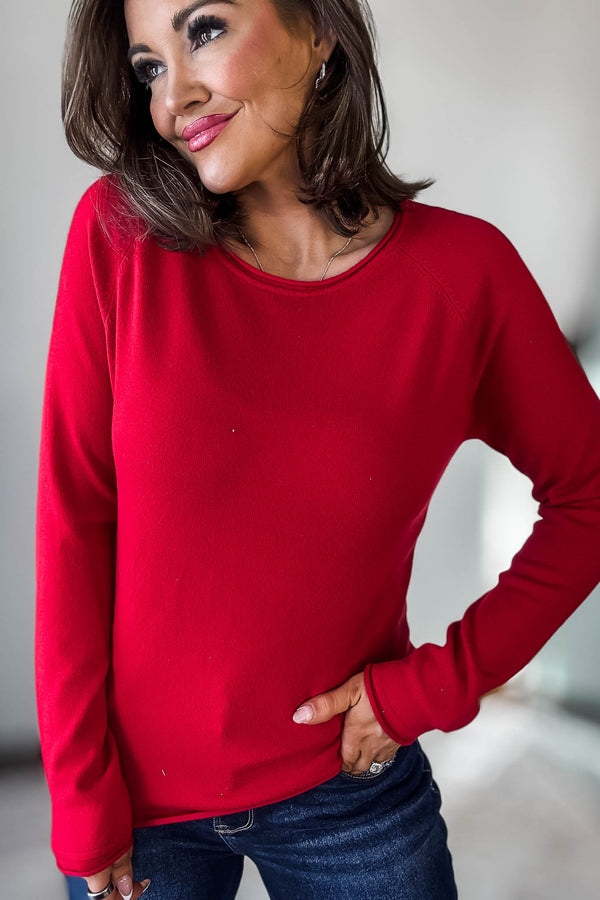 Ruby Round Neck Basic Sweater