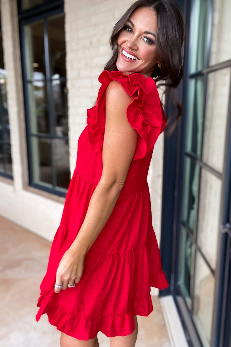 Plans For The Night Red Dress