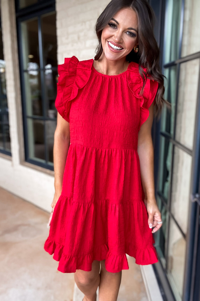 Plans For The Night Red Dress