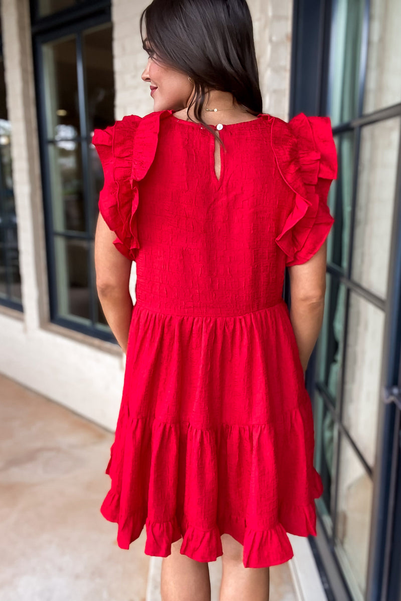 Plans For The Night Red Dress