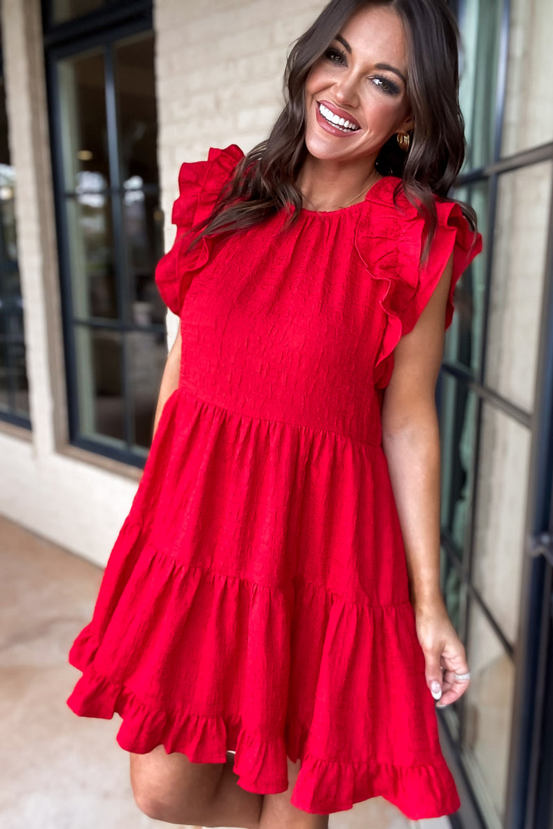 Plans For The Night Red Dress