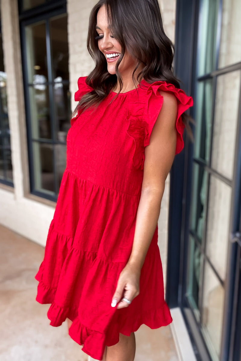 Plans For The Night Red Dress