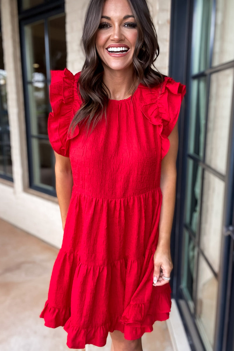 Plans For The Night Red Dress
