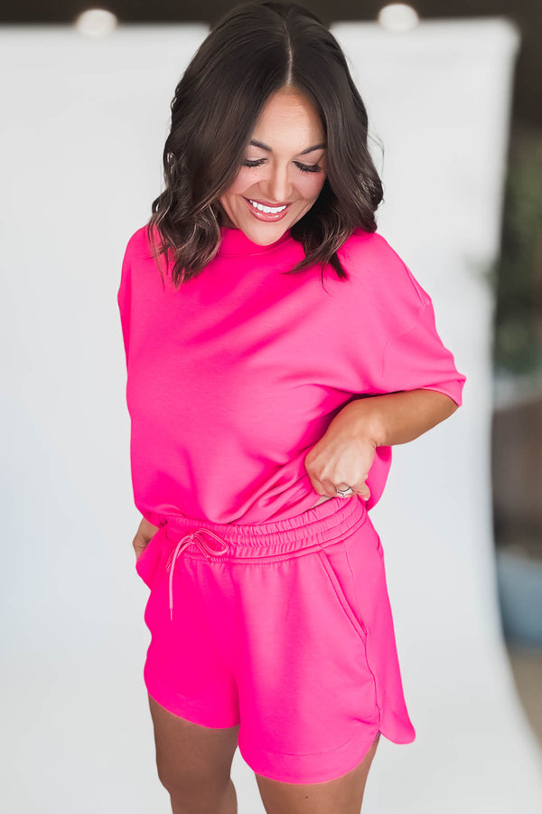 Scuba Hot Pink Shorts