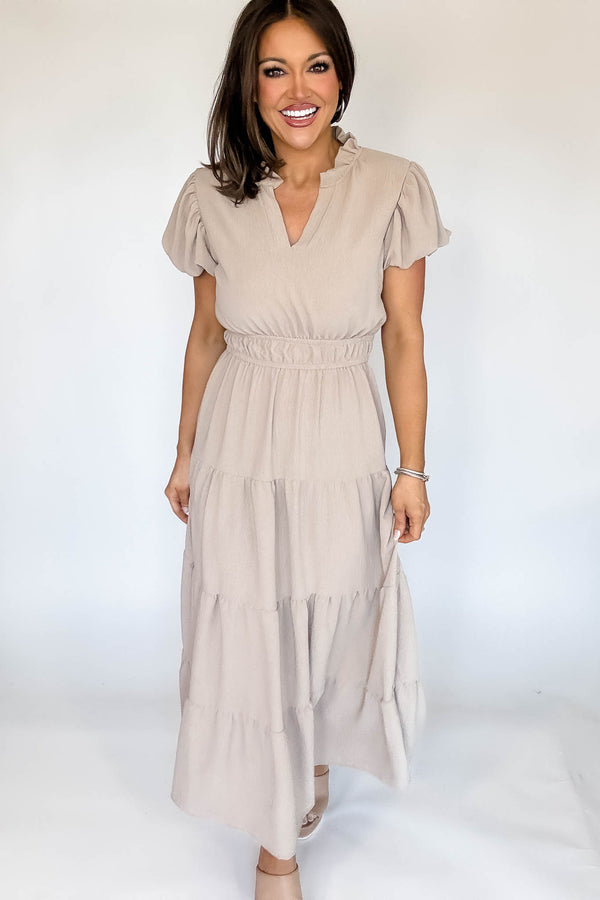 Beauty Mocha Maxi Dress