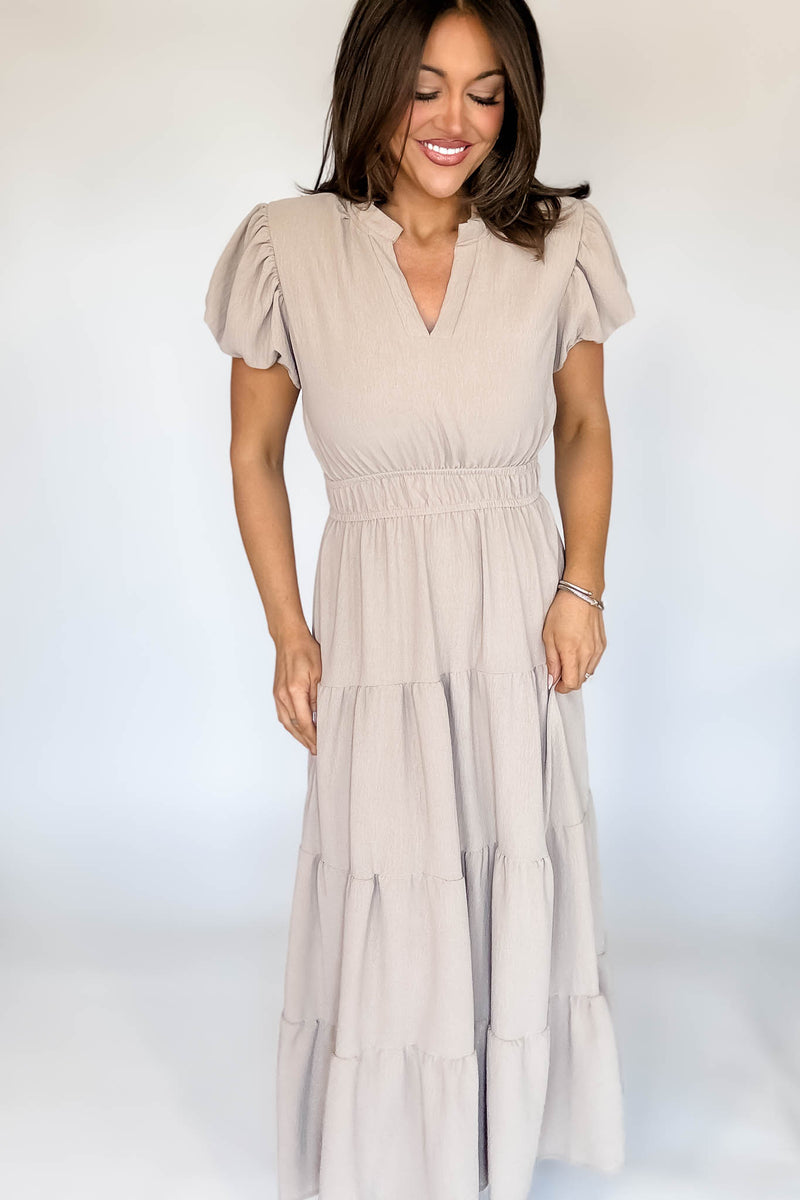 Beauty Mocha Maxi Dress
