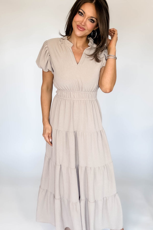 Beauty Mocha Maxi Dress