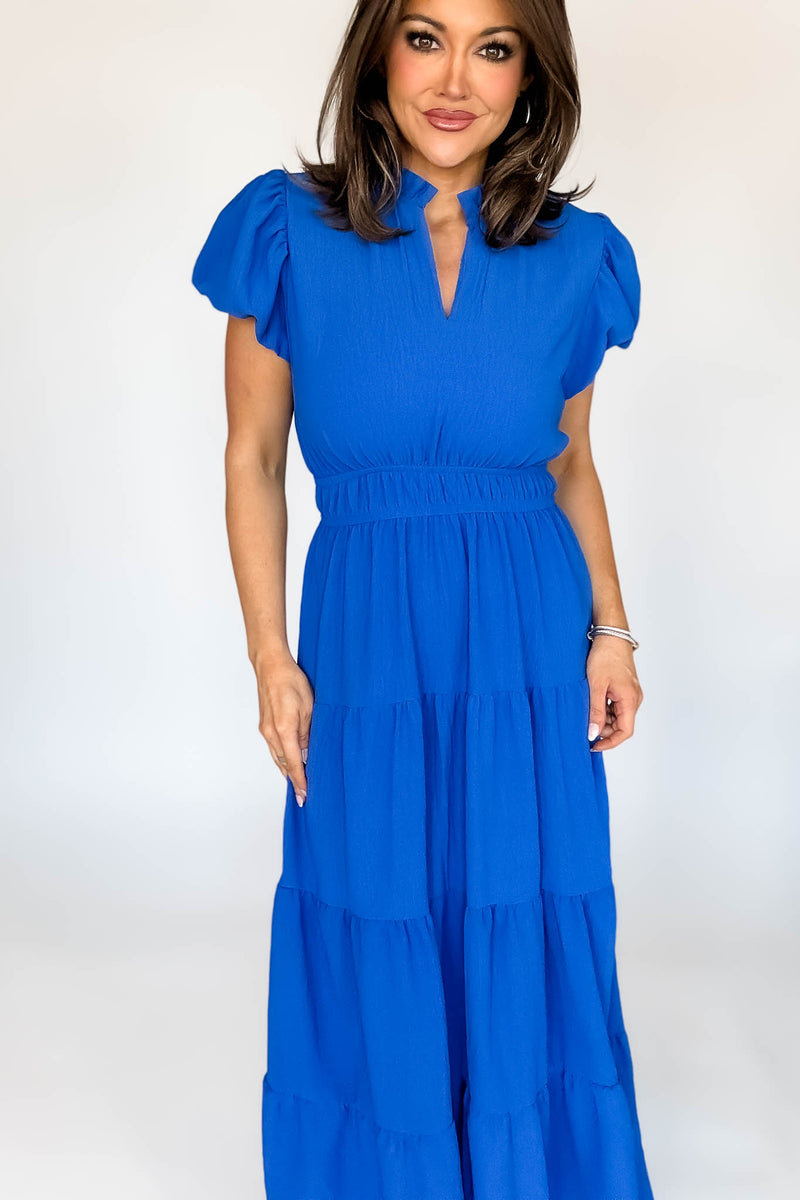Beauty Cobalt Maxi Dress
