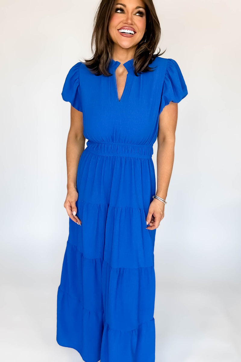 Beauty Cobalt Maxi Dress